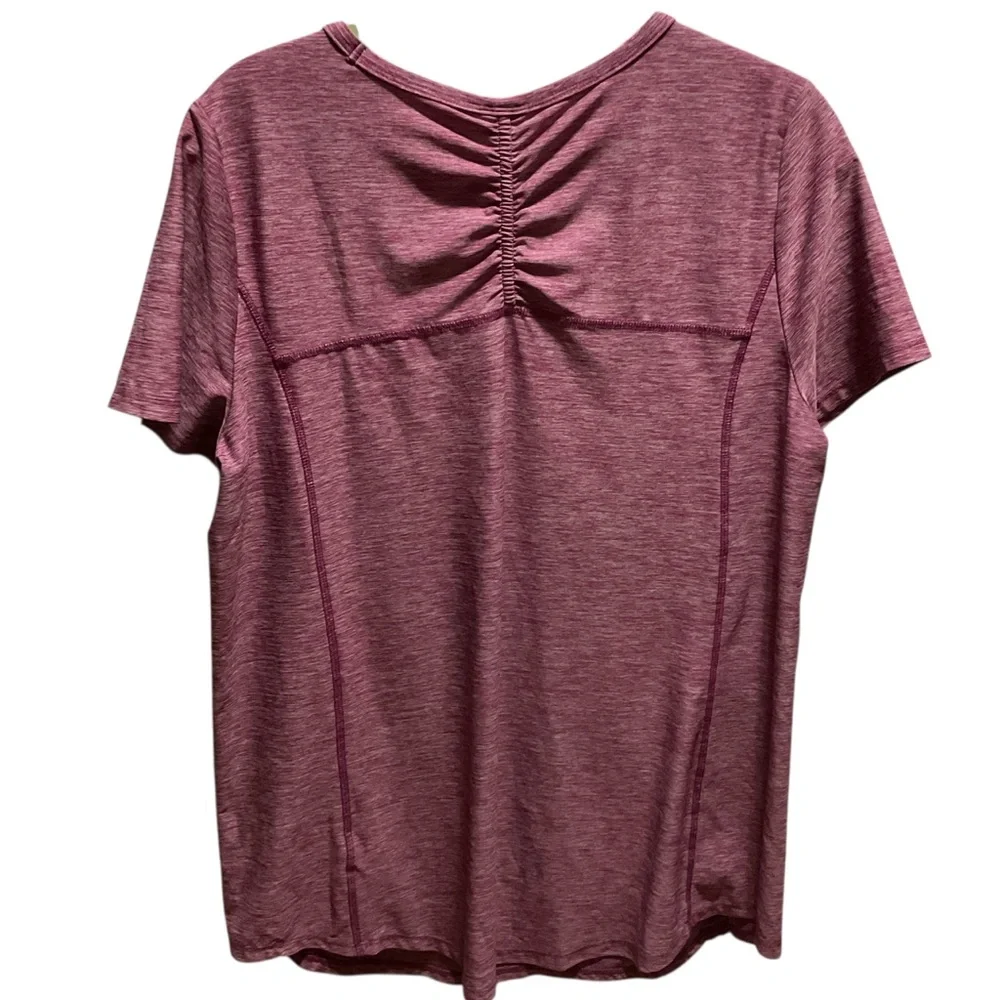 Duluth Women's V-Neck Short Sleeve Top - with pocket size L - Picture 2 of 6